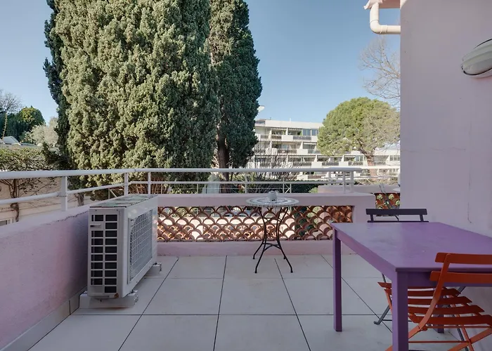 شقة Anaite Vue Et Montagne, Piscine Privee أنتيب